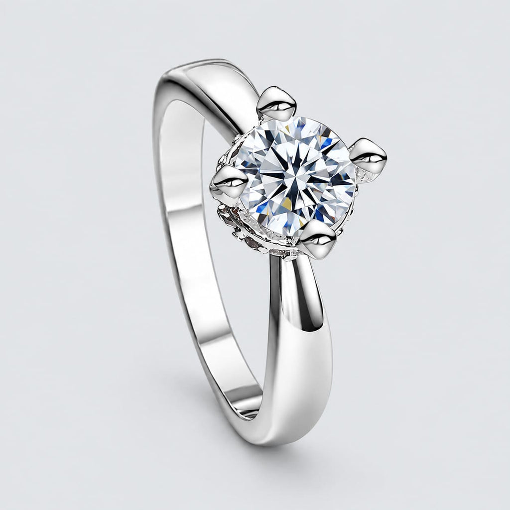 Anel Zirconia Central Cravejado