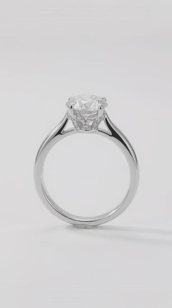 Anel Zirconia Central Cravejado